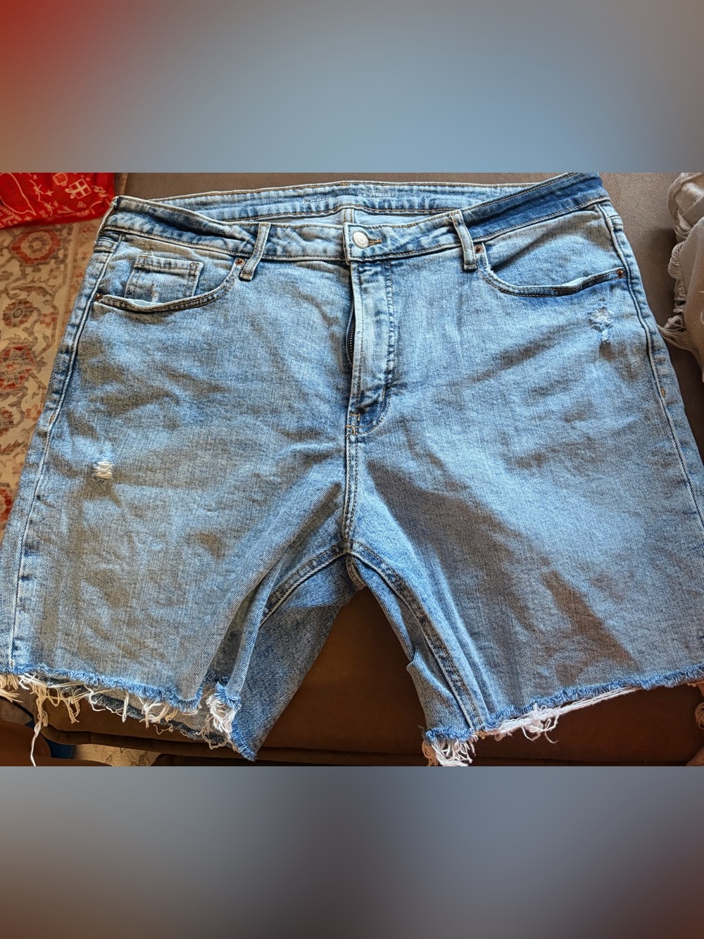 Old Navy Light Blue Denim Shorts